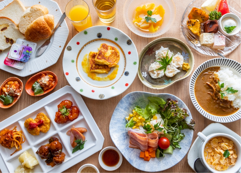 洋食の朝食メニュー