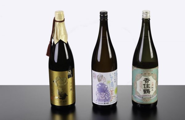 お酒の飲み比べ